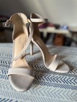 Sommer High Heels in Beige, Grösse 37, Top Zustand!