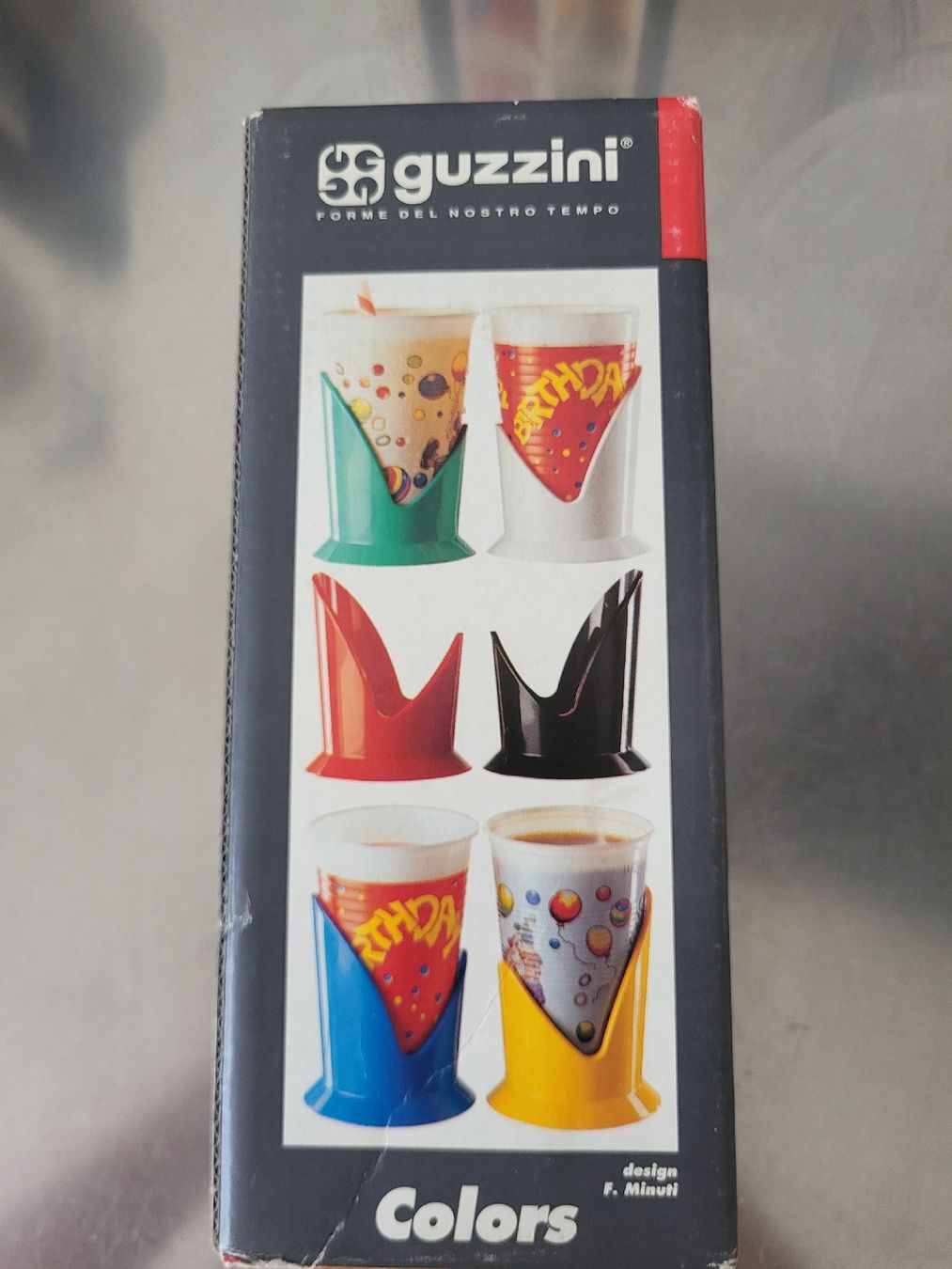 Guzzini Contenitori & Simili: Guzzini, 2 Set da 6 portabicchieri, design anni 90. – Usato da Cadempino venduto da Tatiana01112 2