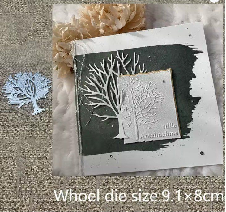 Schablonen: Neue Stanzschablone Baum – Neu und originalverpackt aus Effretikon von wenuss