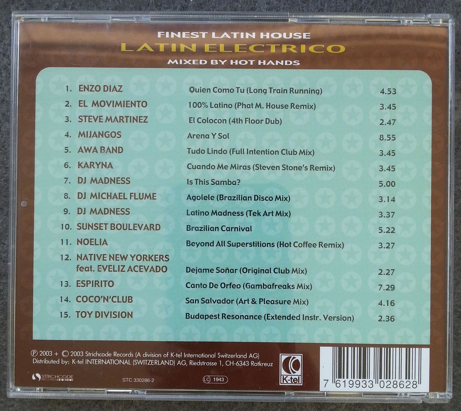 CDs: CD FINEST LATIN HOUSE, 2003 – Gebraucht aus Oberriet SG von ganesh435 1