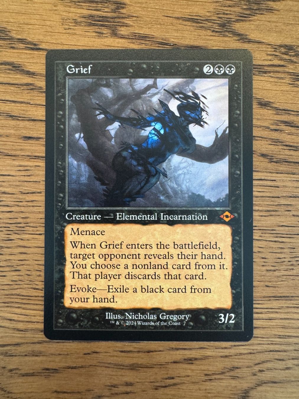 Magic The Gathering Cartes à collectionner: Grief Modern Horizons 3 Retro Frame NM – Neuf (Voir description) à Rechthalten par hosme_be