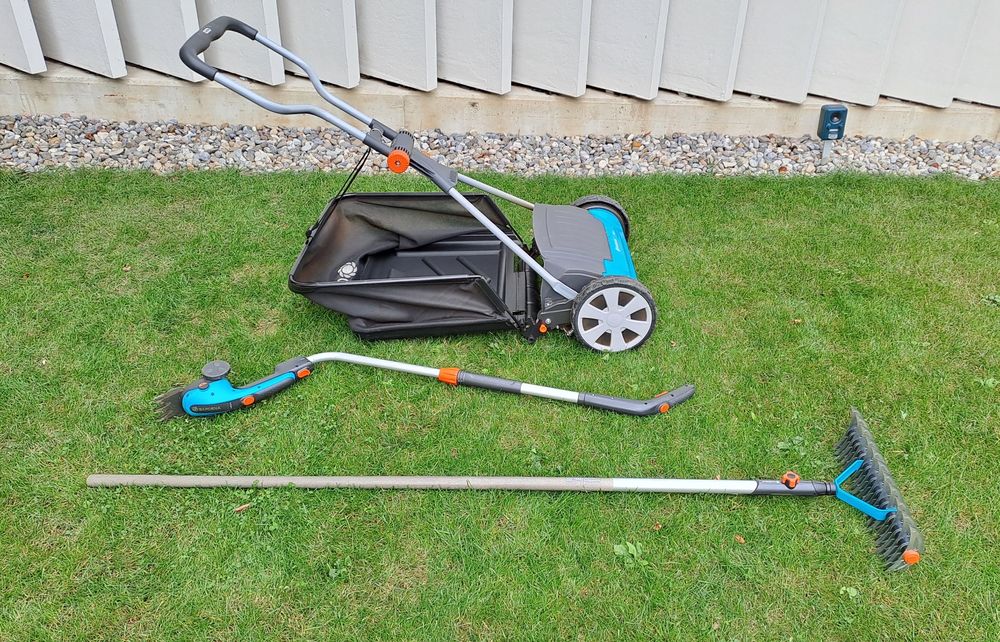 Gardena Rasenmäher Set, Comfort 400C inkl. Rasenpflegegeräte Kaufen