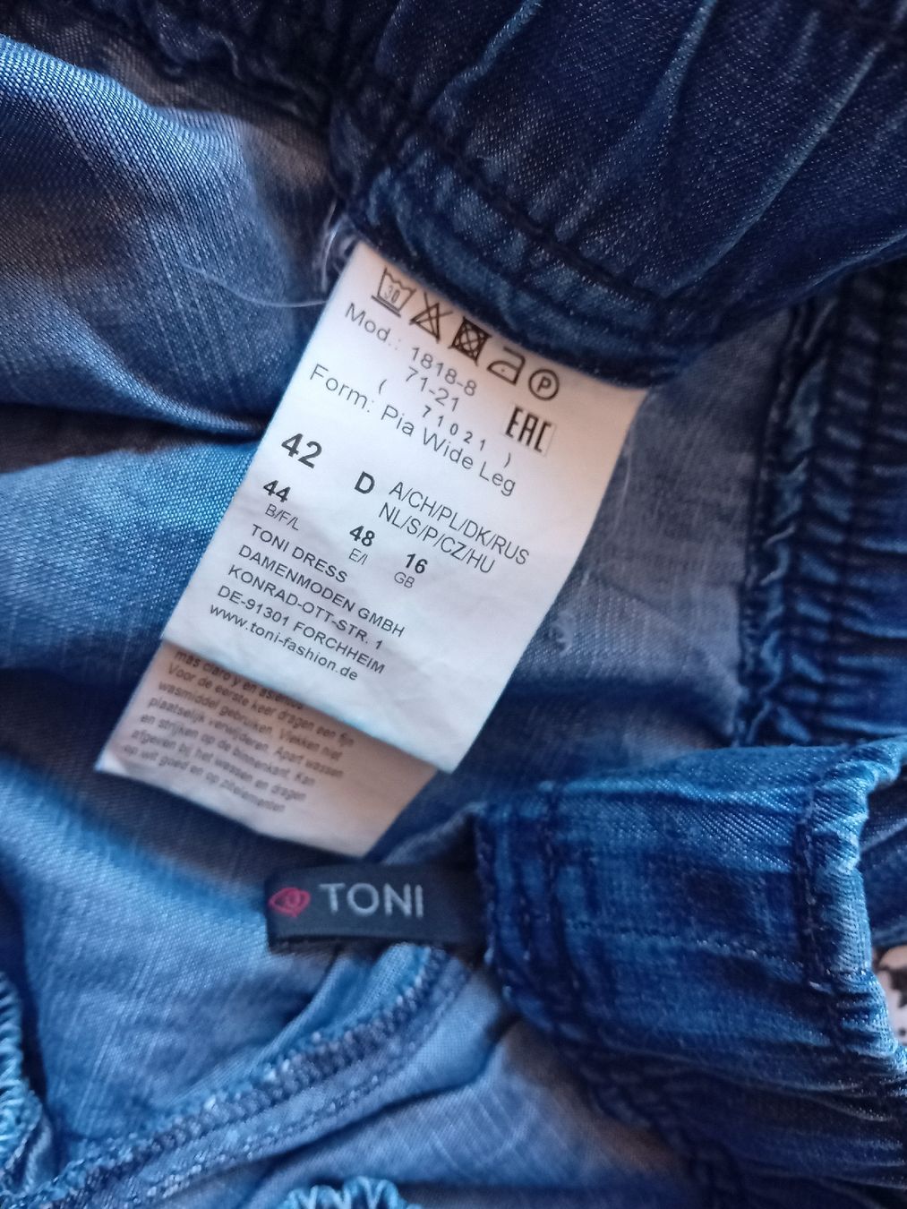 Toni Pantaloni: 7/8 Hose, Gr. 42 – Usato da Witterswil venduto da hele04 2