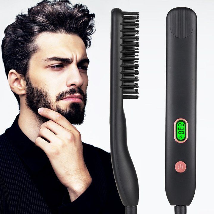 Prodotti per la cura & articoli per la pulizia: Hair Beard Straightener Brush für Das Styling Von Bart&Haar – Nuovo (secondo la descrizione) da Thun venduto da thunshop 3