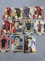 Fussballkarten Panini Set 11 Stck Konvolut gemischter Zustan