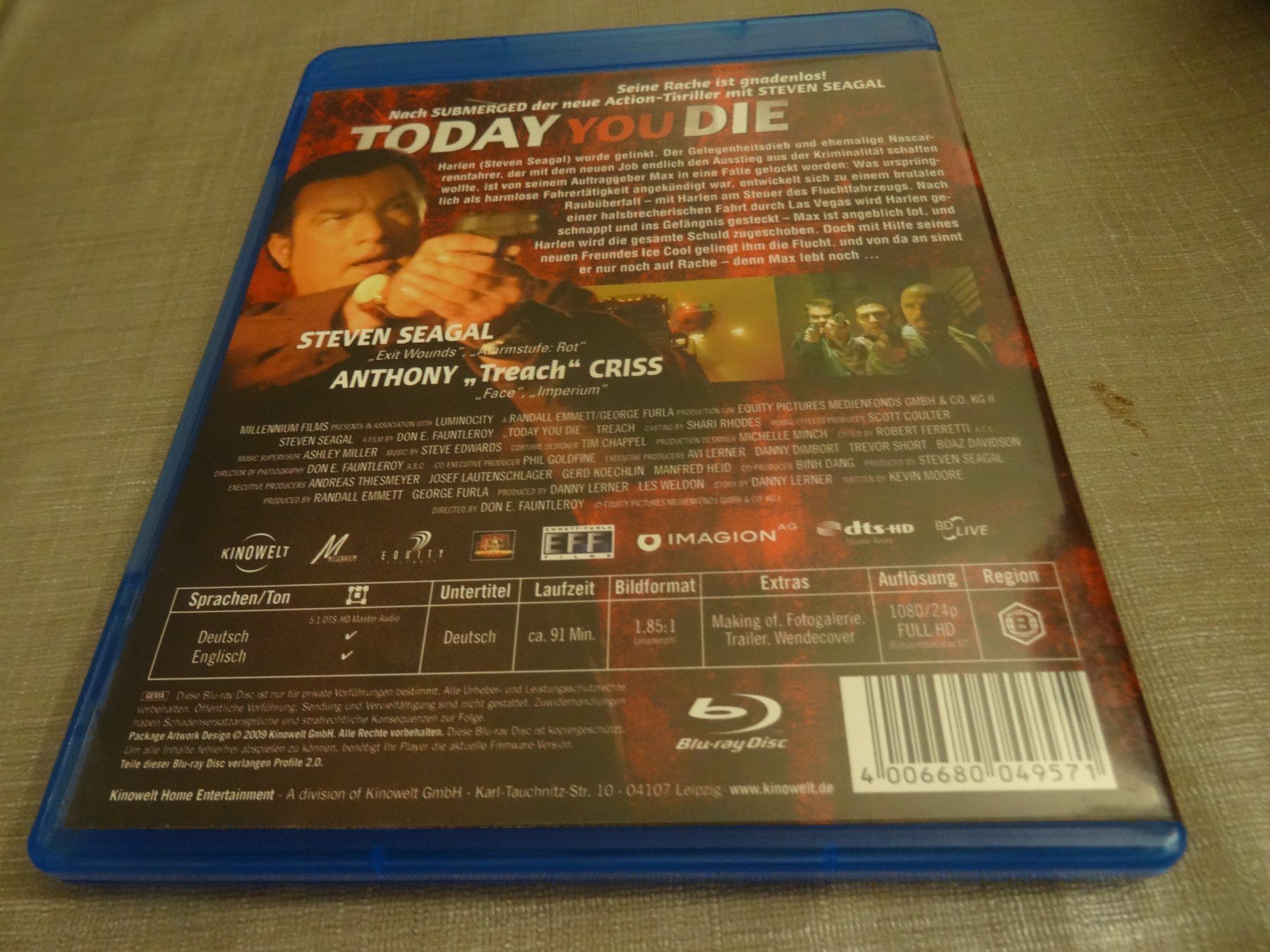 Alle DVDs: Today You Die BLU-RAY – Gebraucht aus Olten von Disc-Verkauf 2