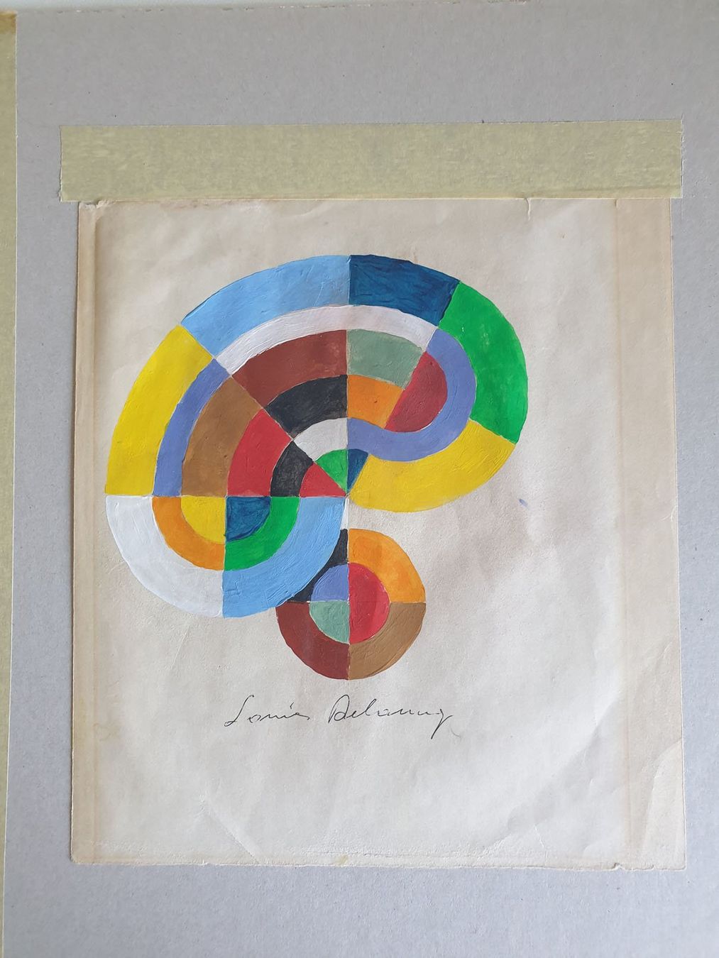 Dipinti: Sonia Delaunay - Rythme Coloré – Usato da Caslano venduto da rob_w2fm