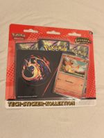 Pokémon Tech-Sticker-Kollektion mit Glumanda-Karte NEU
