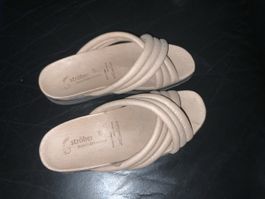 Ströber Leder Sandalen Gr 40 Neu