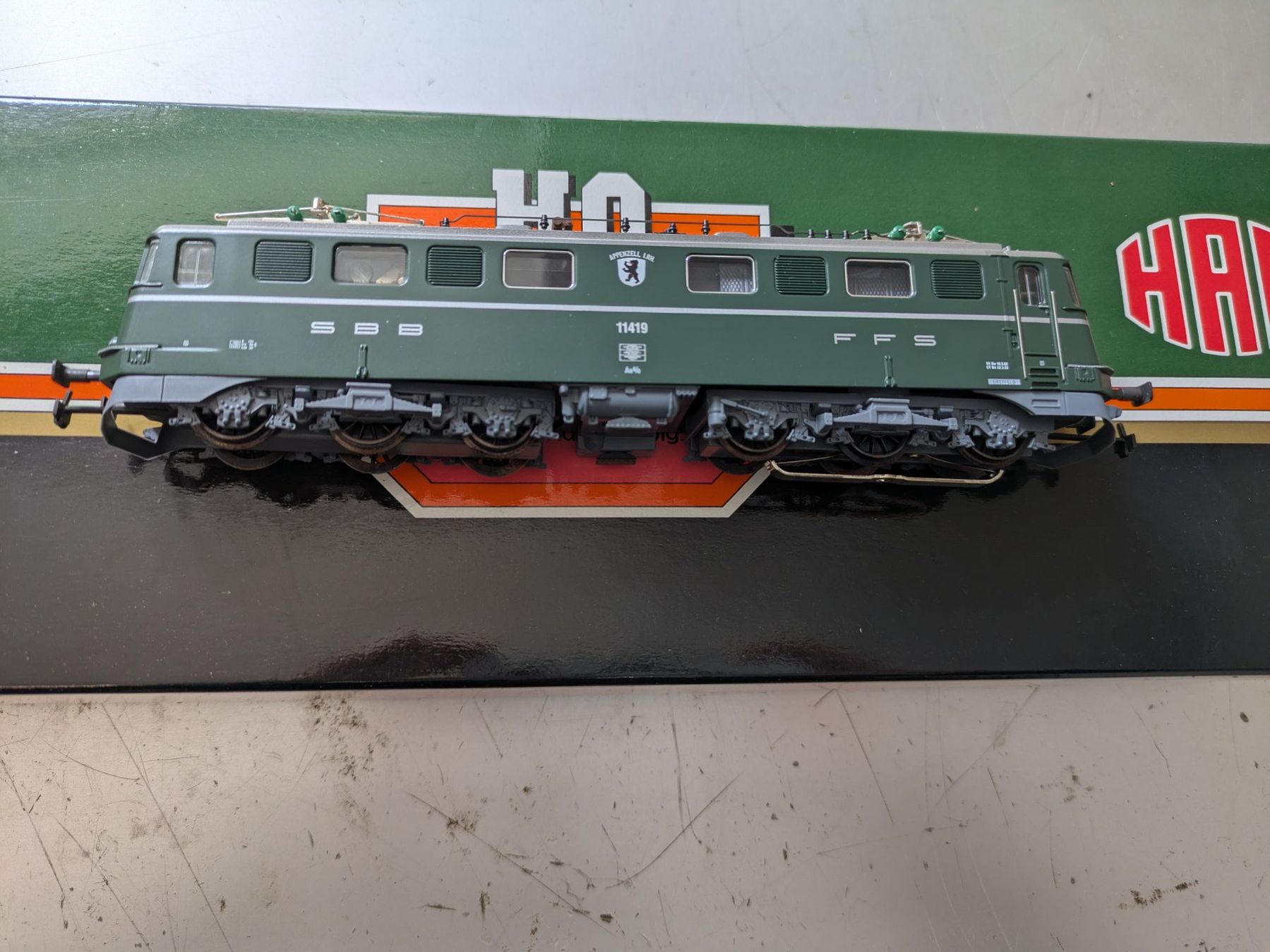 Hag Modellini di ferrovie: HAG 126 E-Lok Ae 6/6 "Appenzell AI" SBB – Nuovo (secondo la descrizione) da Lohn SH venduto da Gitane0 4