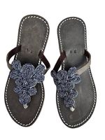 Handgemachte Leder-Sandalen - Anthrazit 38 🔥 50% SALE