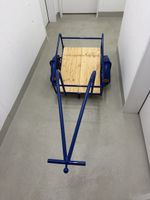 Königsblauer Velo / Mofa Anhänger