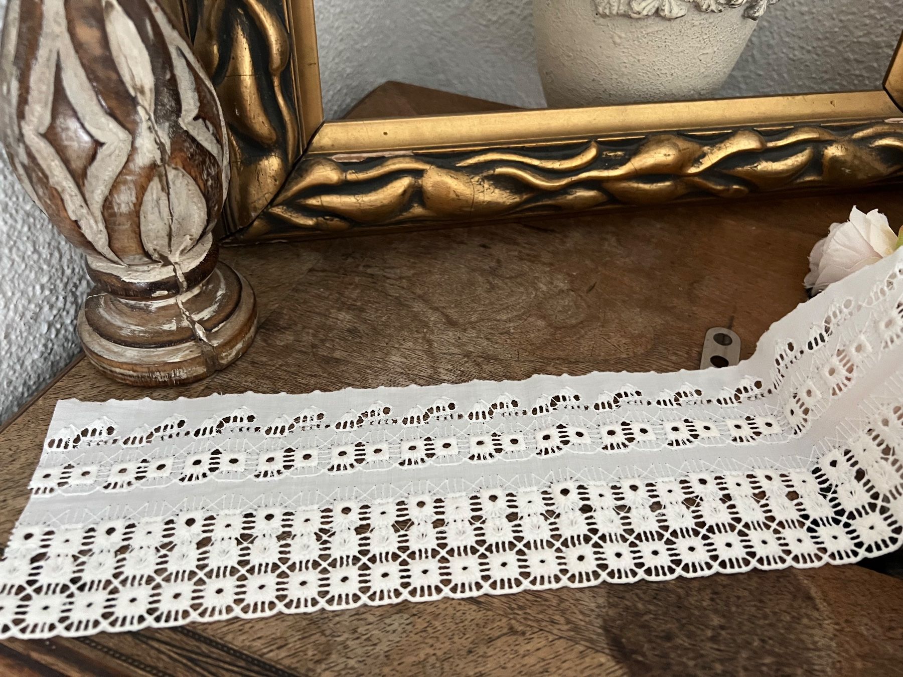 Tessuti: Alte, antike St.Galler Spitzen - Shabby – Nuovo (secondo la descrizione) da Walzenhausen venduto da Cerna007 3