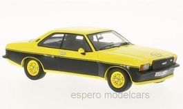 Opel Commodore B GS/E "Steinmetz" 1973 gelb / schwarz   1:43