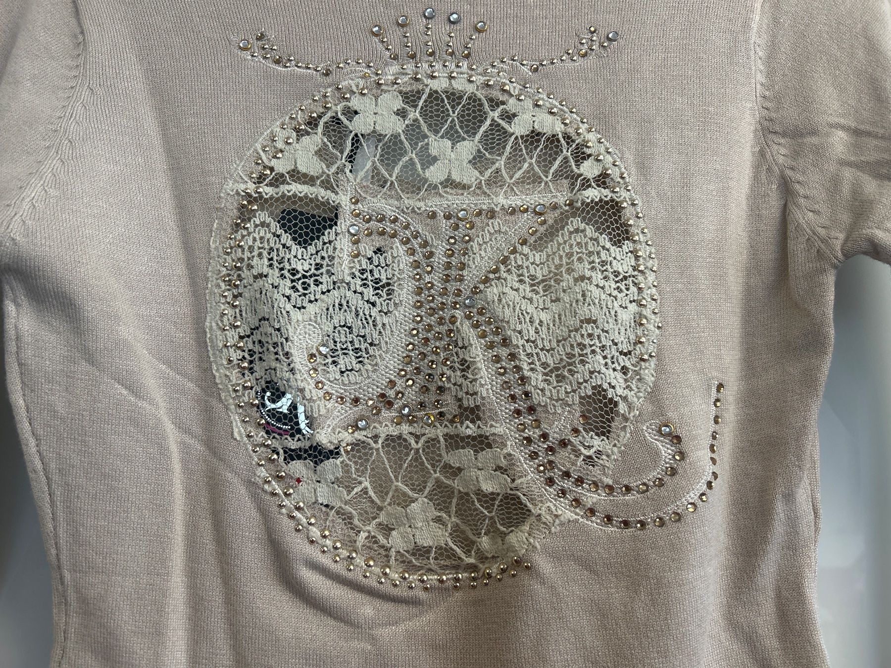 Maglioni & Felpe: Pullover Lang Figurbetont Strass Spitze 1 Size Neu – Nuovo e nell'imballaggio originale da Regensdorf venduto da Spyke55 3