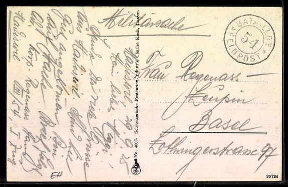 Cartoline postali: AK Madiswil, Restaurant Lanz – Usato da Berlin venduto da bartko-reher 1