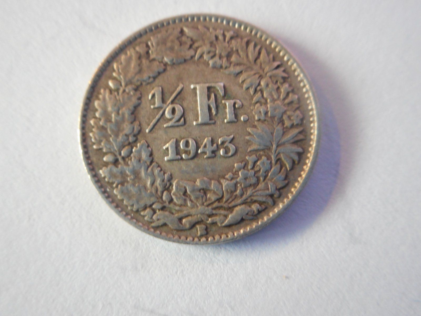 Alle Münzen: 50 Rp. 1943 silber – Gebraucht aus Kriegstetten von pizlad2010