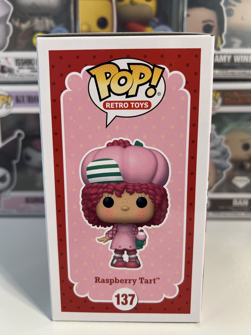Funko Statuette: Funko POP! Retro Toys Raspberry Tart – Nuovo e nell'imballaggio originale da Le Mouret venduto da perfectbijou 1