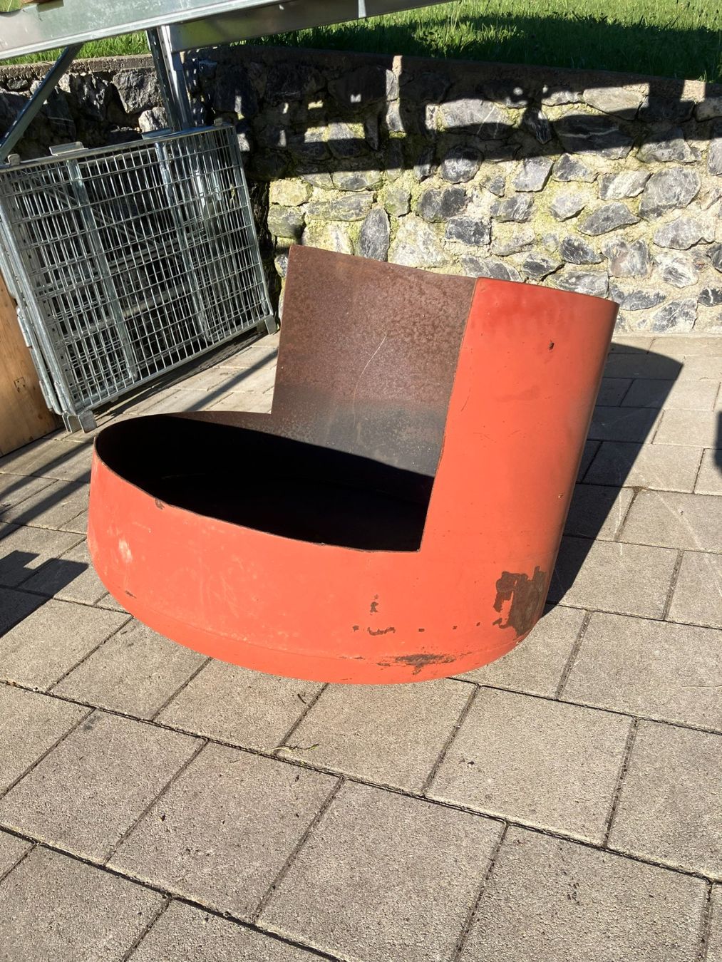 Feuerschale: Feuerschale mit Windschutz (Projekt) – Gebraucht aus Nassen von FIANAE