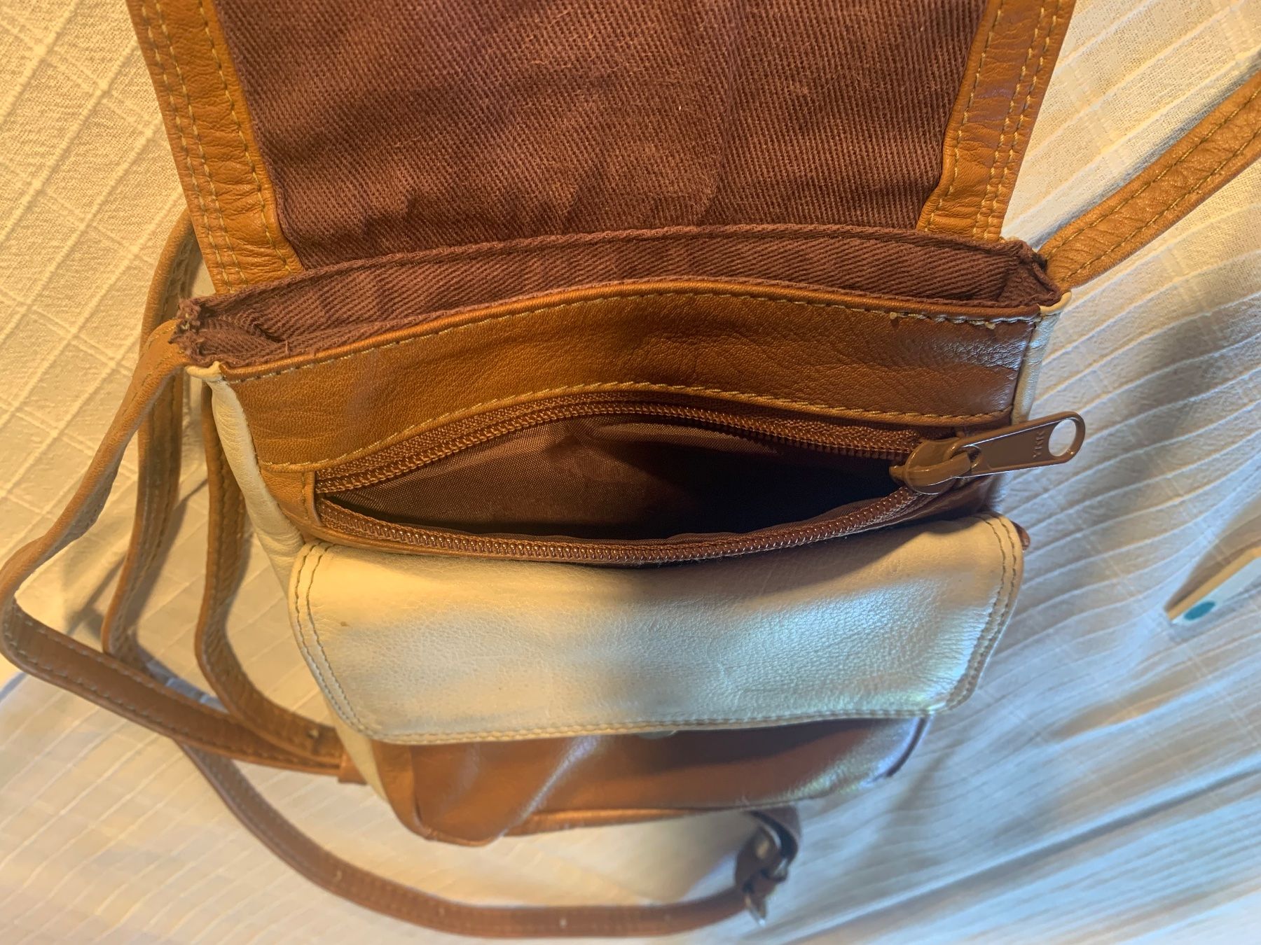 Borse da donna: Ledertäschchen bicolor – Usato da Taegerig venduto da kat_t8hk 7