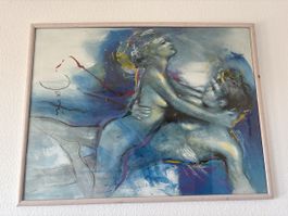 Jaoni „Passion“ – gerahmtes Kunstbild – ca. 96 × 74 cm