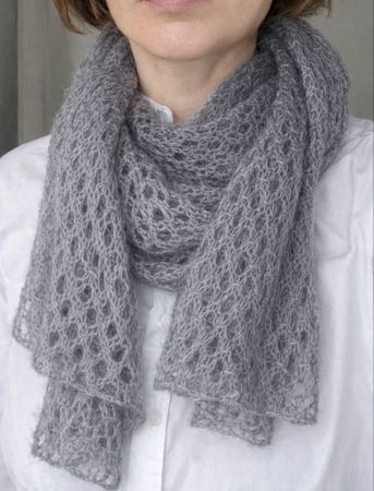 Häkelschal Durchbrochener Schal handgestrickt