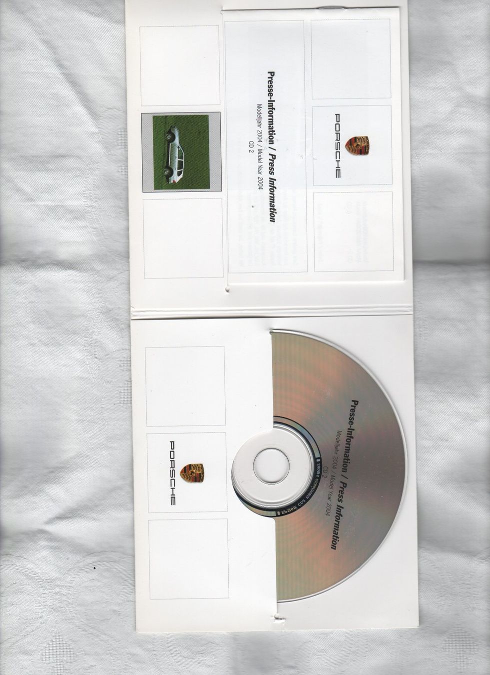 Porsche Documenti: Presseinformation Porsche Cayenne 2004 – Nuovo (secondo la descrizione) da Corminboeuf venduto da corbay 1