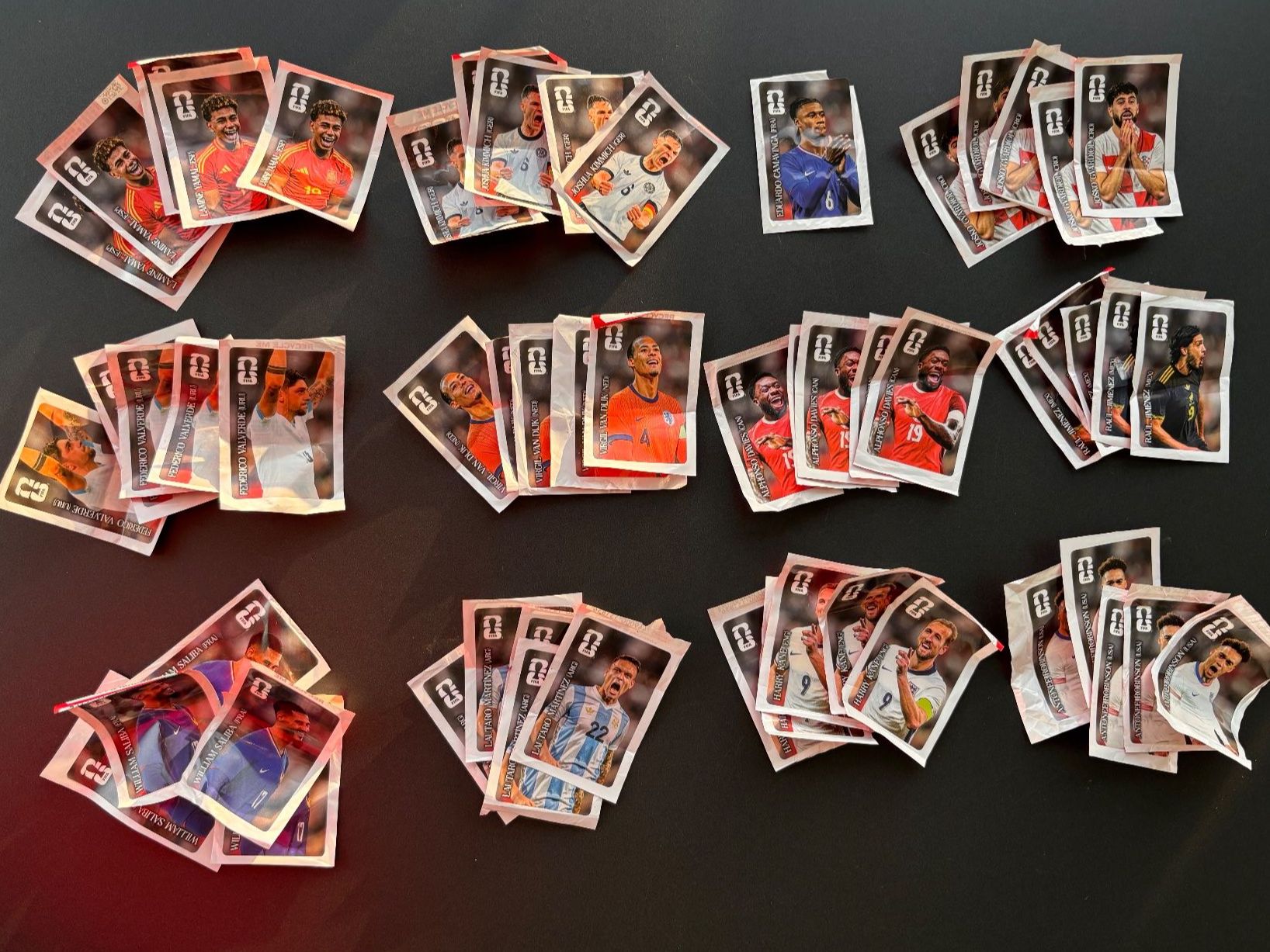 Panini Carte collezionabili: 5 Mal Restposten Coca Cola Bilder der WM 2026 – Difettoso da Frauenkappelen venduto da Rolerik