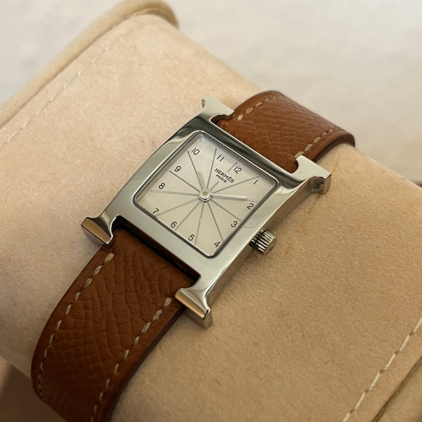 Hermès Orologi: Hermes H Watch Lady Full Set HH1.210 – Usato da Carouge GE venduto da Watchaser 8