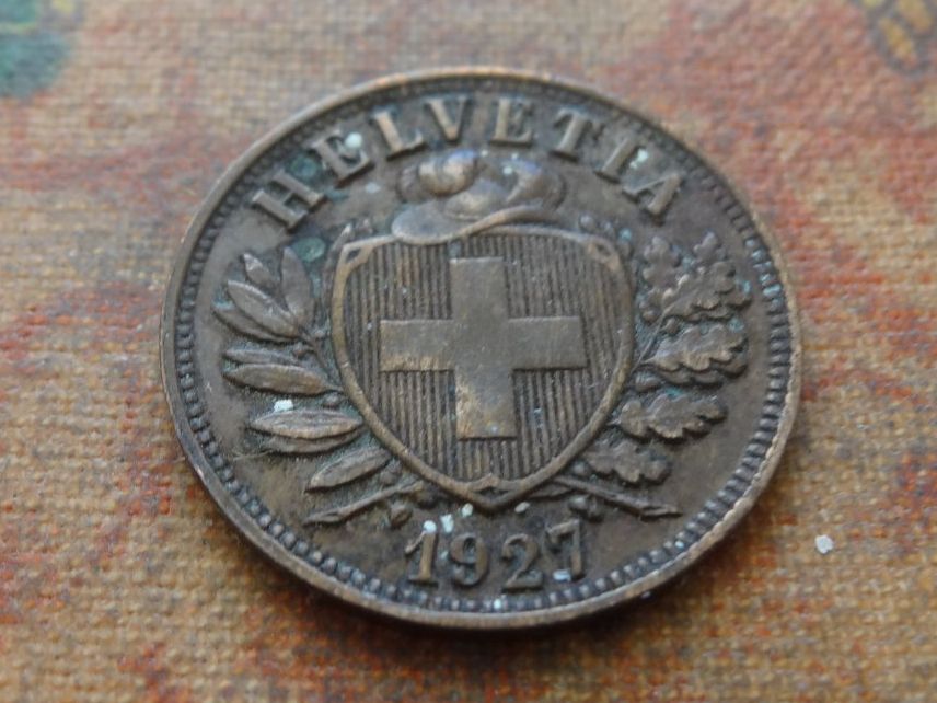 Tutti le monete: 2 Rp. 1927  (A) – Usato da Romanel-sur-Lausanne venduto da Swift13