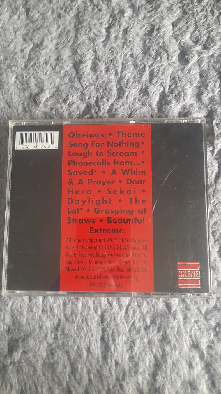 CD: STICKS AND STONES   THEME SONG FOR NOTHING    CD – Usato da Wetzikon ZH venduto da Ramones01 1