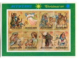 Block "Weihnachten". Aitutaki.
