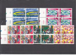 SBK 888 - 892 4er-Block mit ET