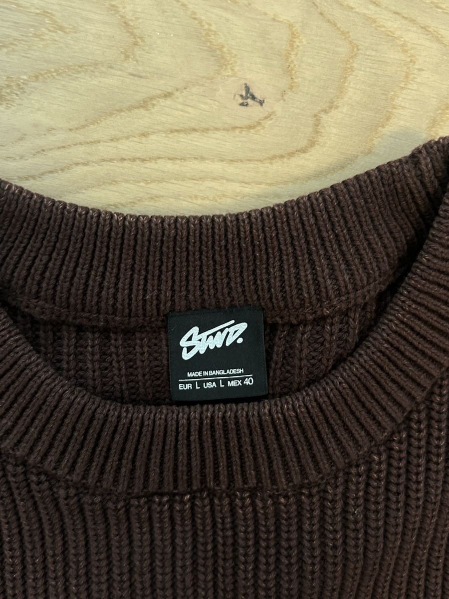 Pull&Bear Maglioni & Felpe: Brauner Baumwollpulli (L) – Nuovo (secondo la descrizione) da Zürich venduto da firat.kabadayi 1