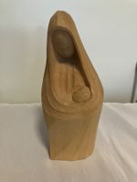 1960 Robert Hess Holz  Krippenfigur Maria mit Kind ca. 16 cm