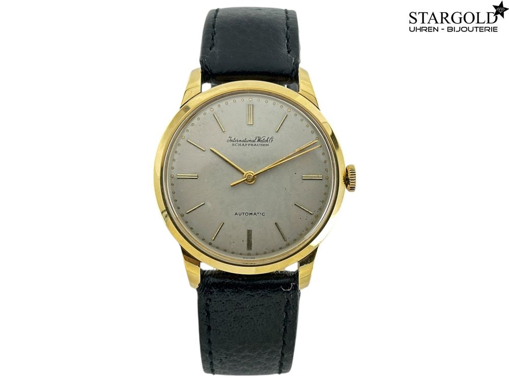 IWC Vintage Herrenuhr in 18Karat 750 Gold 852 (Gebraucht) in