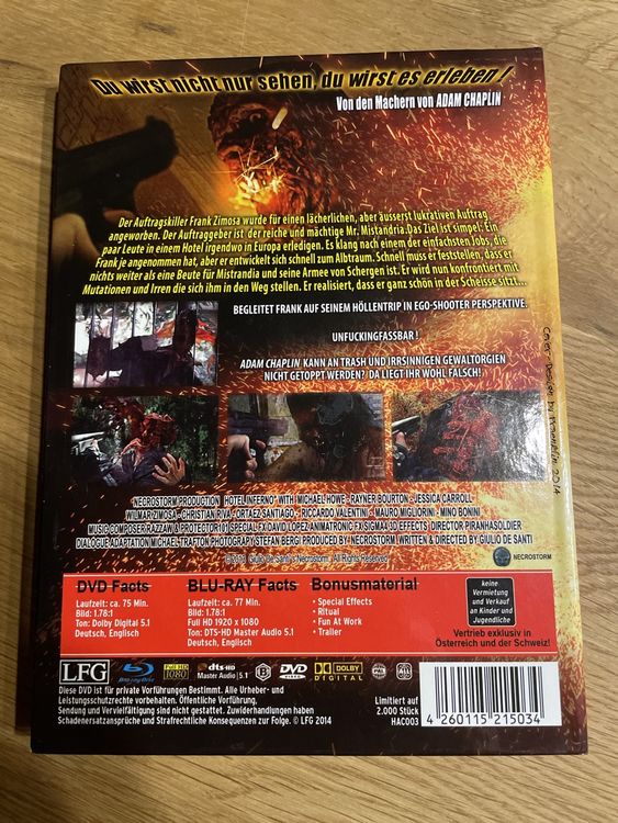 Hotel Inferno BluRay Mediabook | Kaufen Auf Ricardo