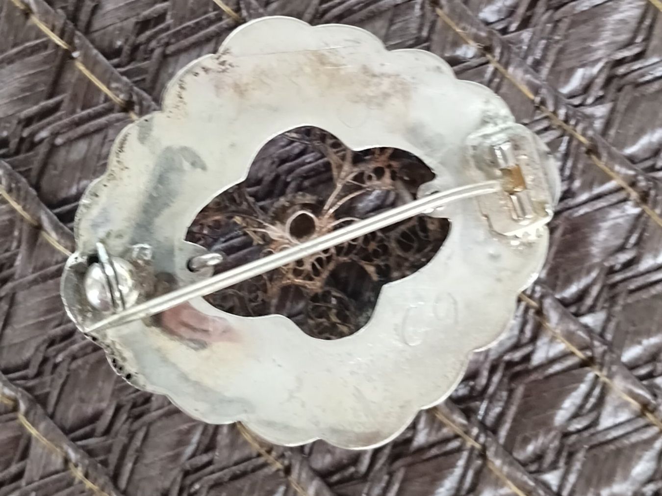 Spille & Fermagli: Antike Brosche Filigran Brosche Schmuck Silber 835 – Usato da Münchenbuchsee venduto da babilibern 8