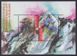 2003, Trilaterale Ticino Block Nr. 1087 postfrisch **