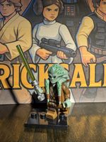 Star Wars Figur Kit Fisto Jedi Lichtschwert Lego-Komp.