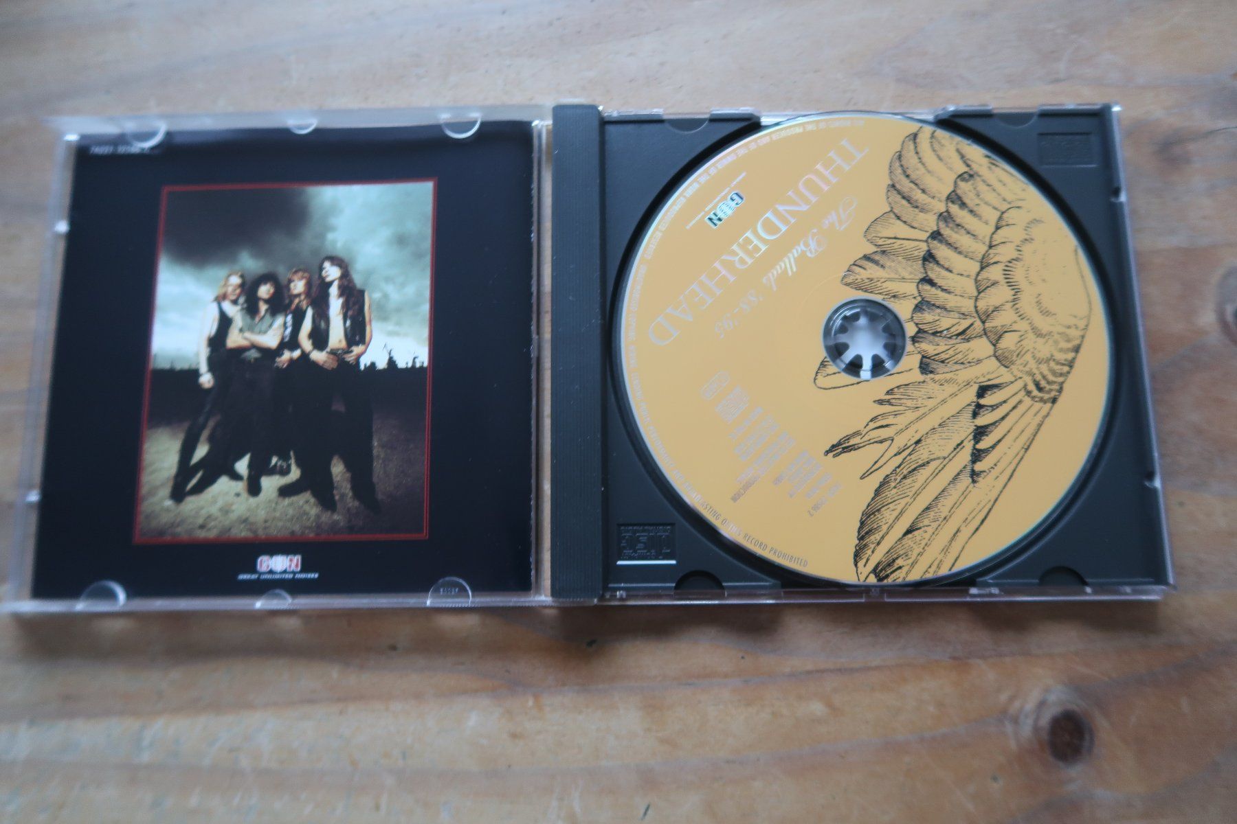 CD: THUNDERHEAD - THE BALLADS 88 - 95 - CD – Usato da Basel venduto da Patiscat 4