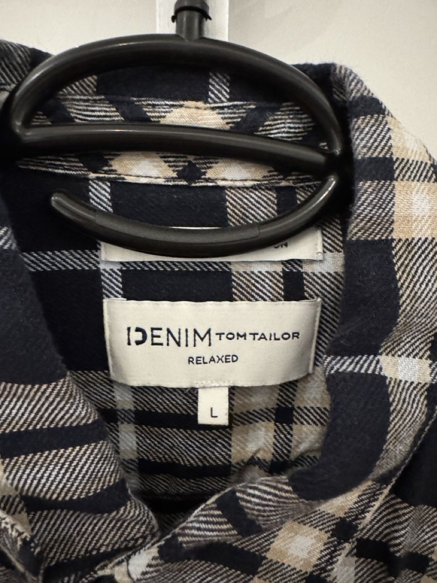 Tom Tailor Camicie: Tom Tailor Denim Relaxed Flannel Shirt – Usato da Wetzikon ZH venduto da hypebeast 1