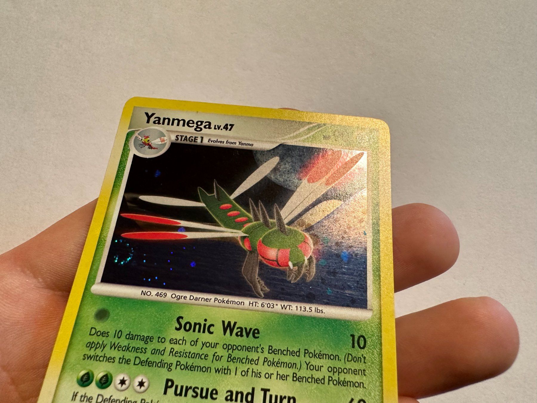 Pokémon Carte collezionabili: Yanmega holo D&P Legends Awakened EN – Usato da Hagendorn venduto da Pokecollectorch 2