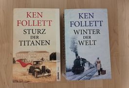 Die Jahrhundert-Saga Band 1+2 von Ken Follett