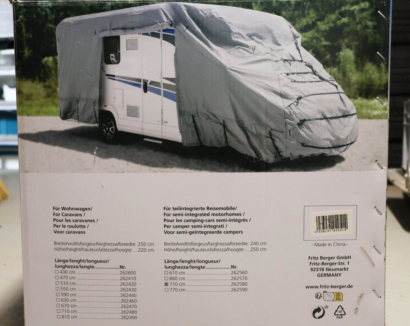 Coperture & Stuoie termiche: Wohnmobil Schutzhülle – Nuovo e nell'imballaggio originale da Tuggen venduto da Skip13