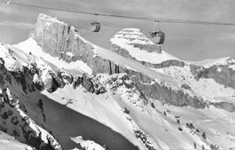 Le teleferique Leysin berneuse Gondelbahn