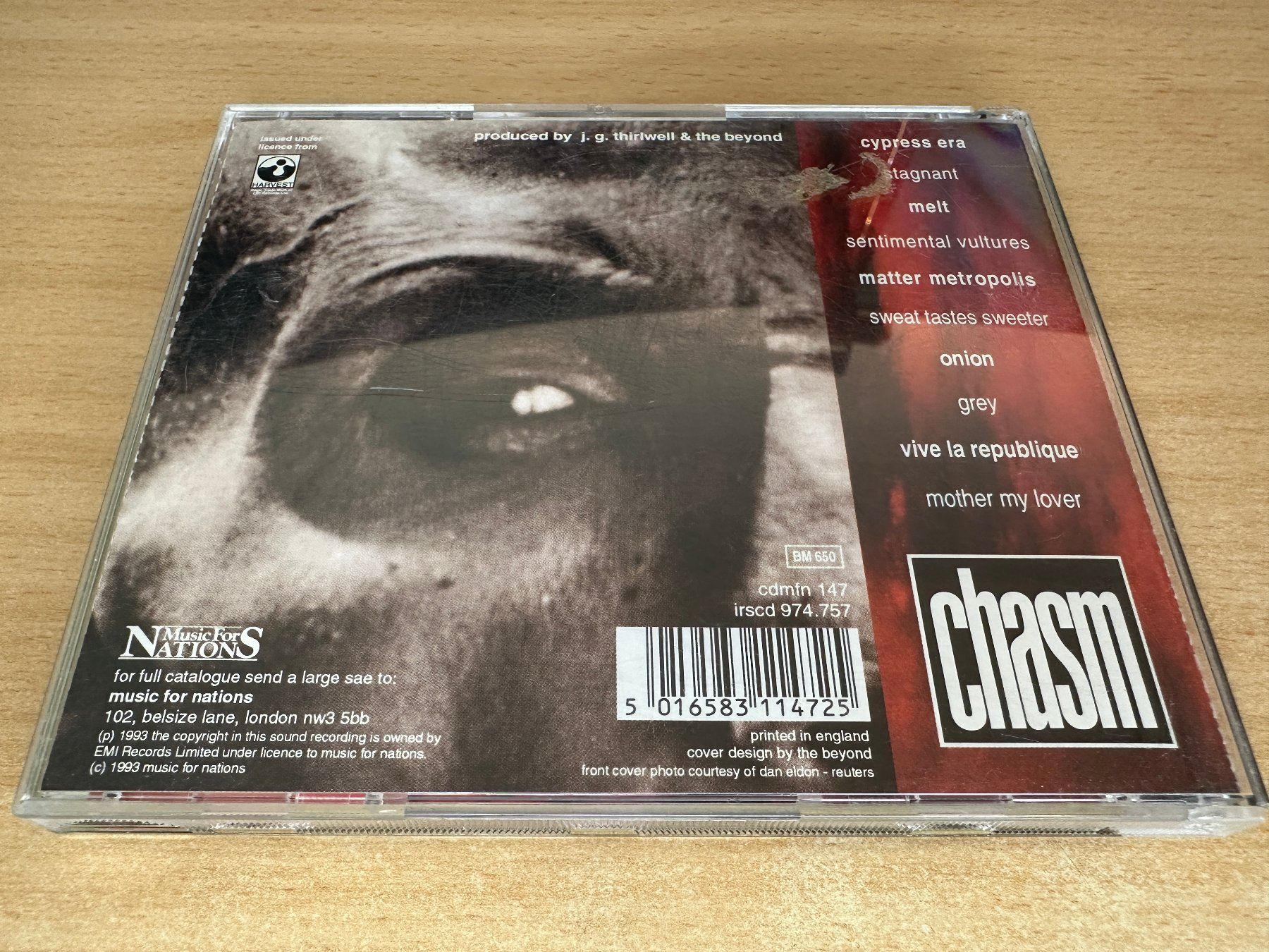 CD: J0 The Beyond – Chasm – Usato da Rikon im Tösstal venduto da Alpenmutz 1