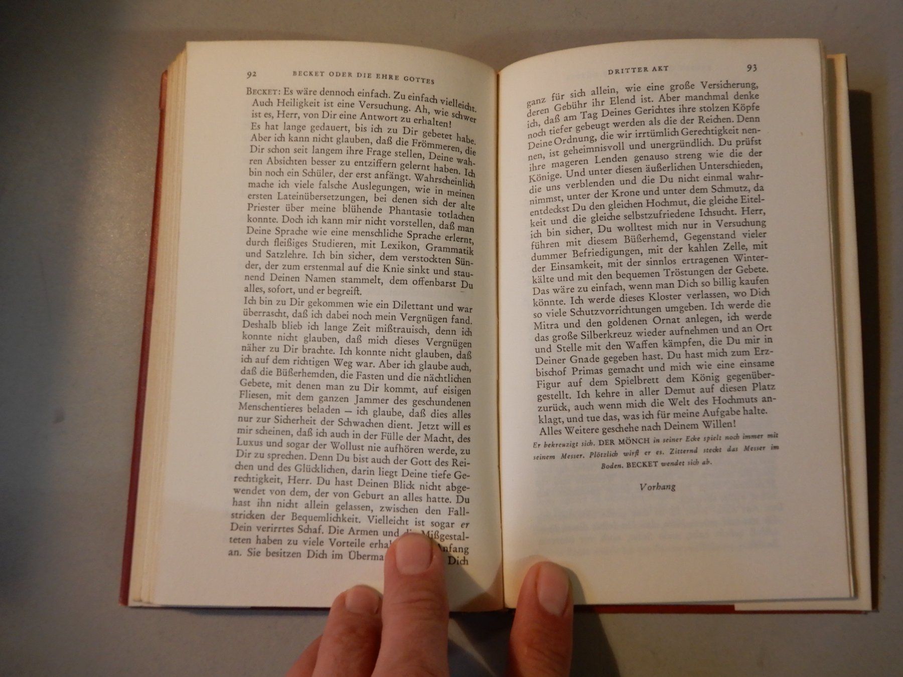 Bücher: Jean Anouilh - Becket oder die Ehre Gottes - Buch – Gebraucht aus Erstfeld von Mario_boe0 6