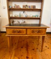 Eleganter restaurierter Konsolentisch / 2 Schubladen / Holz