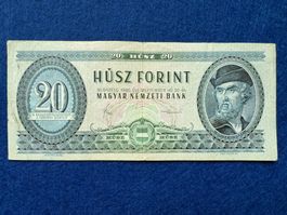 Budapest 1980 - Ungarn - 20 Forint